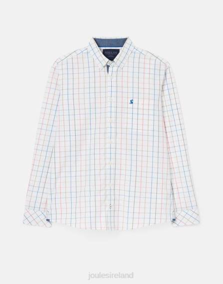 Apparel IE Joules Men Abbott Classic Fit Peached Poplin Shirt MULTI CHECK JVVL244