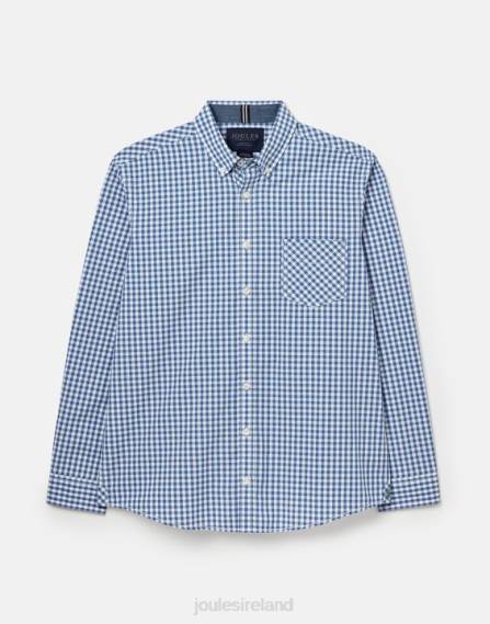 Apparel IE Joules Men Goodridge Classic Fit Poplin Shirt BLUE GINGHAM JVVL215
