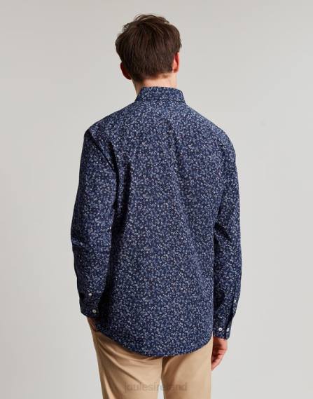 Apparel IE Joules Men Invitation Classic Fit Printed Shirt NAVY DITSY JVVL211