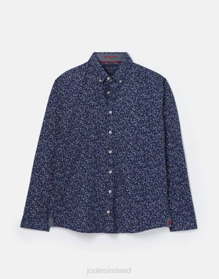 Apparel IE Joules Men Invitation Classic Fit Printed Shirt NAVY DITSY JVVL211