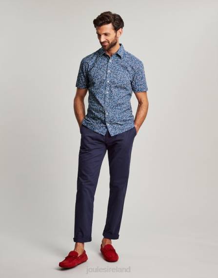 Apparel IE Joules Men Lloyd Classic Fit Printed Shirt BLUE DITSY JVVL195