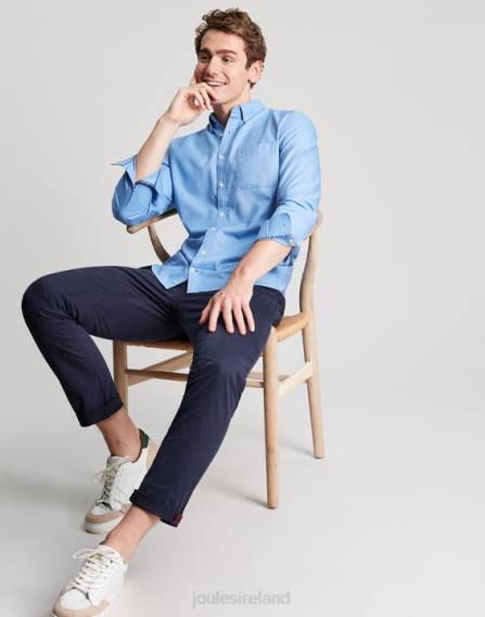 Apparel IE Joules Men Oxford Classic Fit Shirt BLUE JVVL197