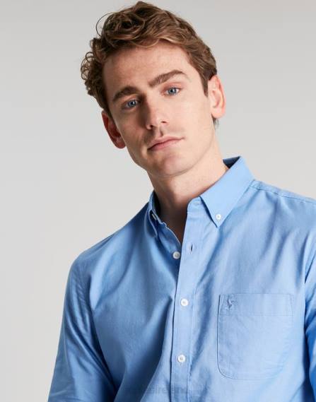 Apparel IE Joules Men Oxford Classic Fit Shirt BLUE JVVL197