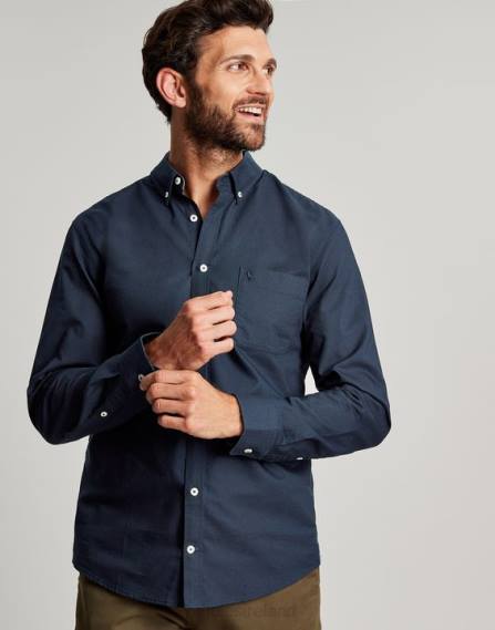 Apparel IE Joules Men Oxford Classic Fit Shirt FRENCH NAVY JVVL164