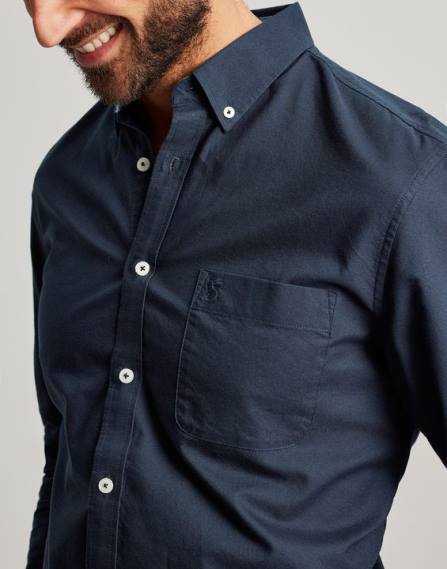 Apparel IE Joules Men Oxford Classic Fit Shirt FRENCH NAVY JVVL164