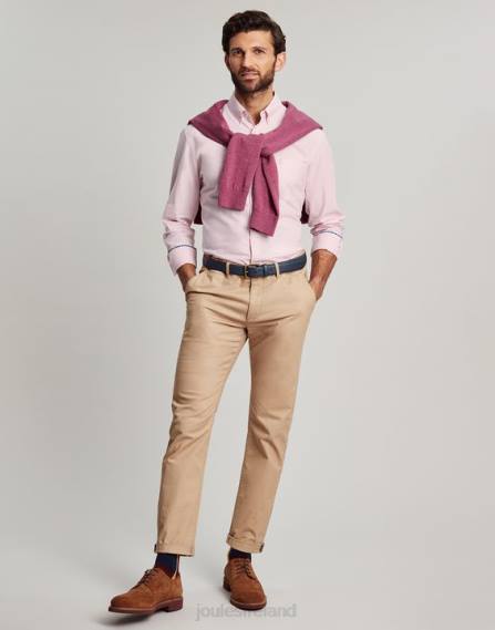 Apparel IE Joules Men Oxford Classic Fit Shirt PINK JVVL235
