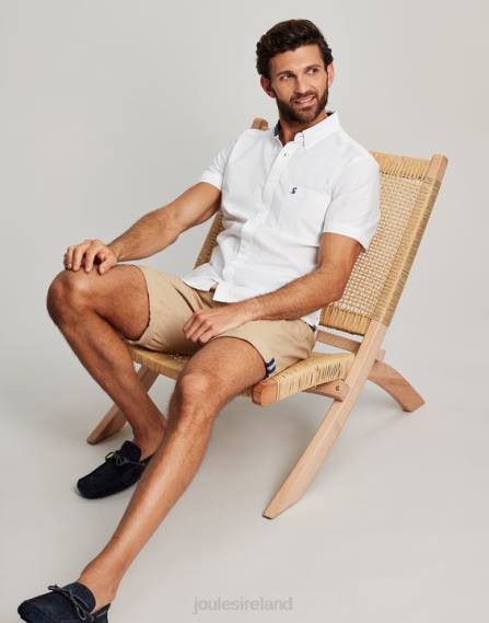 Apparel IE Joules Men Oxford Classic Fit Shirt WHITE JVVL233