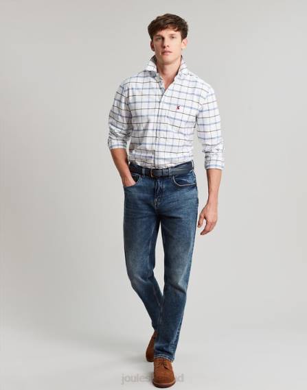 Apparel IE Joules Men Welford Classic Fit Check Shirt NAVY CHECK JVVL239