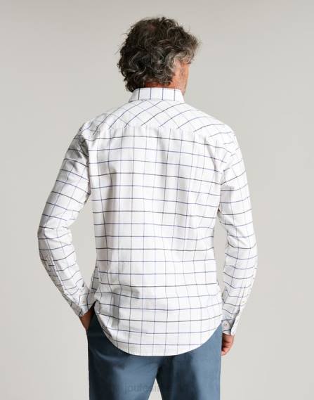 Apparel IE Joules Men Welford Classic Fit Check Shirt WHITE CHECK JVVL174