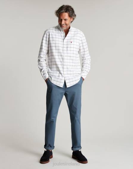 Apparel IE Joules Men Welford Classic Fit Check Shirt WHITE CHECK JVVL174