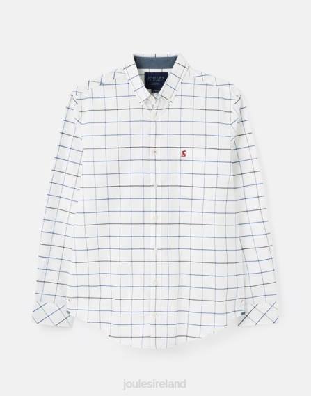 Apparel IE Joules Men Welford Classic Fit Check Shirt WHITE CHECK JVVL174