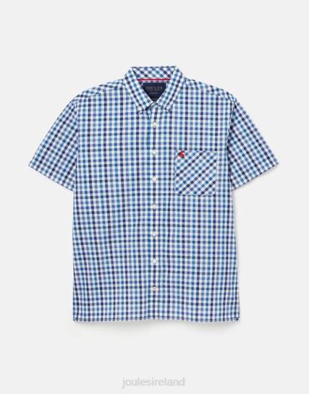 Apparel IE Joules Men Wilson Classic Fit Check Shirt BLUE GINGHAM JVVL242