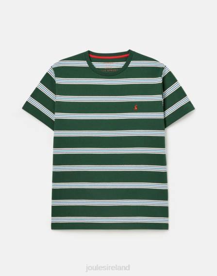 Apparel IE Joules Men Boathouse Striped T-Shirt GREEN MUTLI STRIPE JVVL209