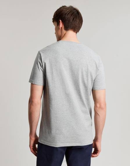 Apparel IE Joules Men Denton Jersey T-Shirt GREY MARL JVVL190