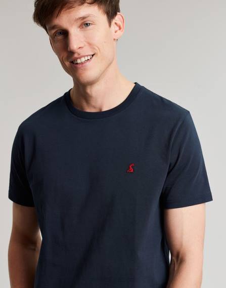 Apparel IE Joules Men Denton Jersey T-Shirt NAVY JVVL200