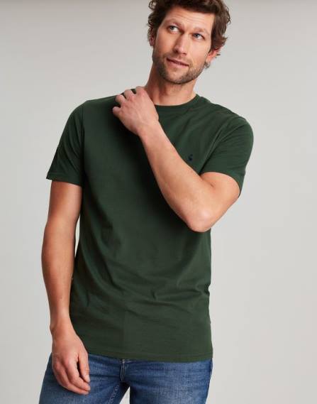 Apparel IE Joules Men Denton Jersey-T-Shirt RACING GREEN JVVL198