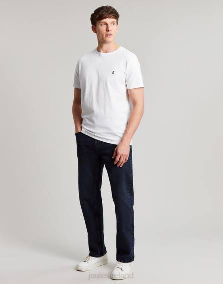 Apparel IE Joules Men Denton Jersey T-Shirt WHITE JVVL166