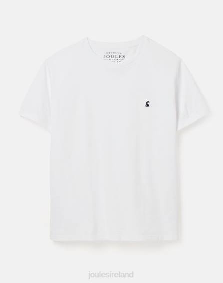 Apparel IE Joules Men Denton Jersey T-Shirt WHITE JVVL166