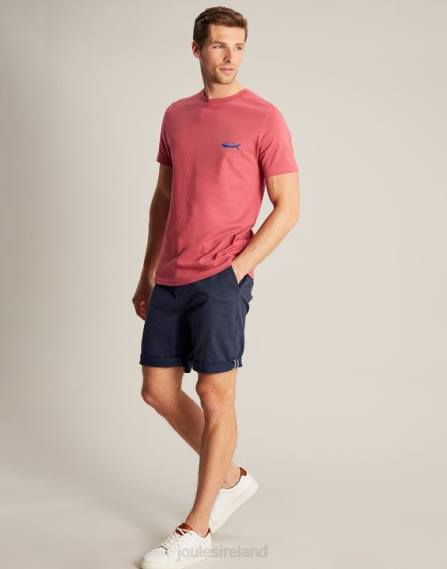 Apparel IE Joules Men Flynn T-Shirt ROSE JVVL180