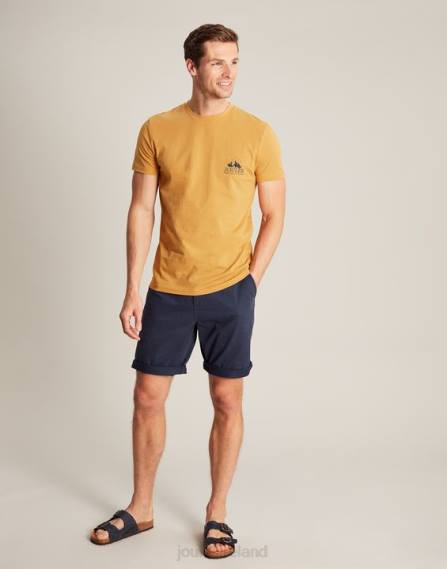 Apparel IE Joules Men Flynn T-Shirt YELLOW MARL JVVL177