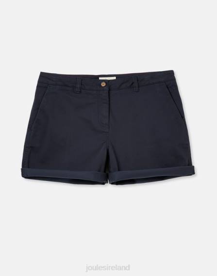 Apparel IE Joules Women Cruise Mid Length Chino Short FRENCH NAVY JVVL46