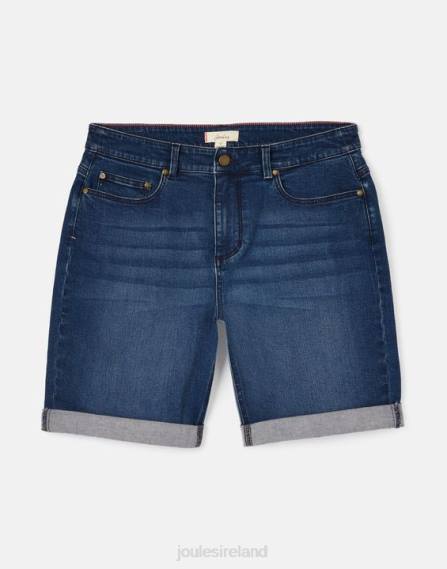 Apparel IE Joules Women Shirley Long Denim Shorts MID INDIGO JVVL73