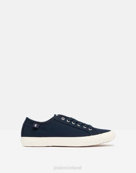 Footwear IE Joules Women Organic Coast Pump Sneakers FRENCH NAVY JVVL140