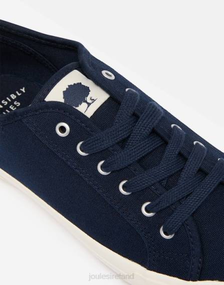 Footwear IE Joules Women Organic Coast Pump Sneakers FRENCH NAVY JVVL140