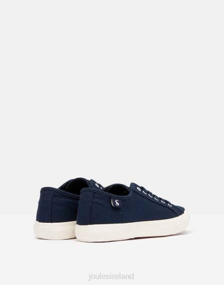 Footwear IE Joules Women Organic Coast Pump Sneakers FRENCH NAVY JVVL140