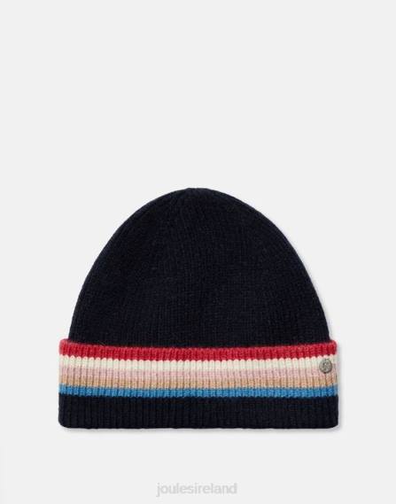 Accessories IE Joules Women Vera Knitted Hat FRENCH NAVY JVVL161