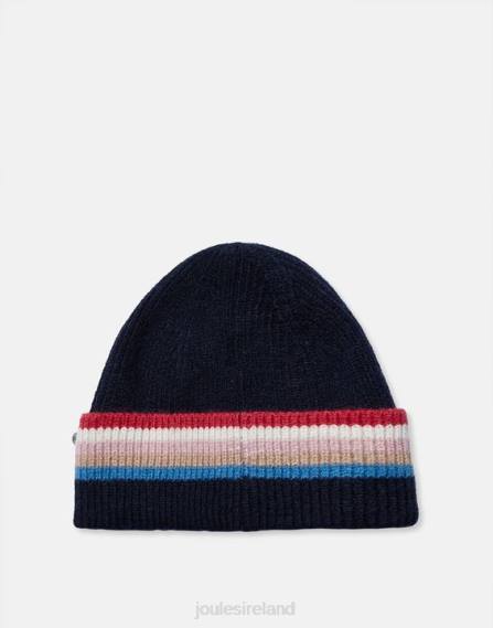 Accessories IE Joules Women Vera Knitted Hat FRENCH NAVY JVVL161