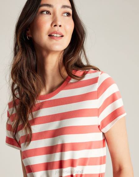 Apparel IE Joules Women Paloma Jersey long dress PINK STRIPE JVVL55