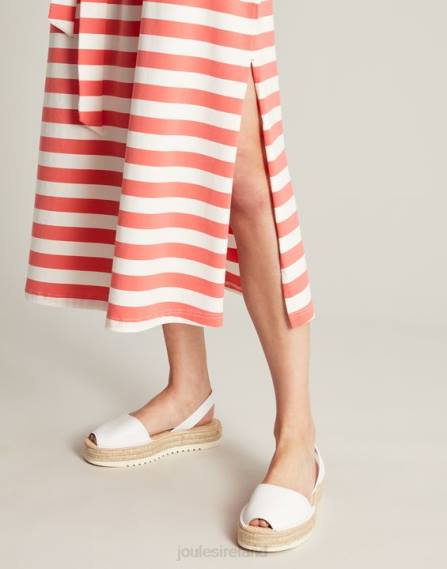 Apparel IE Joules Women Paloma Jersey long dress PINK STRIPE JVVL55