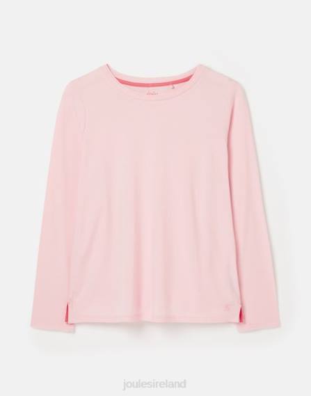 Apparel IE Joules Women Holly Crew Long Sleeve Top BALLERINA JVVL40