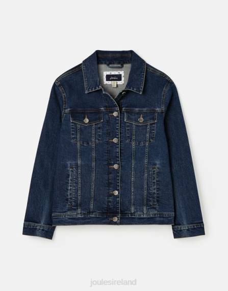 Apparel IE Joules Women Arkley Relaxed Denim Jacket INDIGO JVVL57