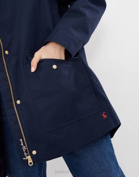 Apparel IE Joules Women Coast Waterproof Jacket FRENCH NAVY JVVL134