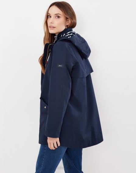 Apparel IE Joules Women Coast Waterproof Jacket FRENCH NAVY JVVL134