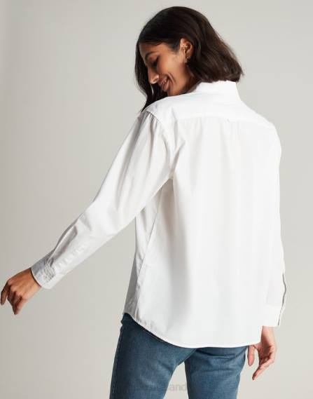 Apparel IE Joules Women Amilla Dropped Shoulder Shirt CREAM JVVL9