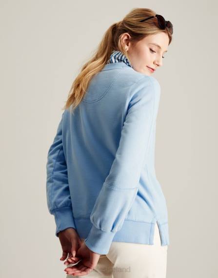 Apparel IE Joules Women Amina Crew Neck Sweatshirt YORKSHIRE SKY JVVL21