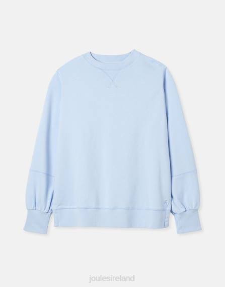 Apparel IE Joules Women Amina Crew Neck Sweatshirt YORKSHIRE SKY JVVL21
