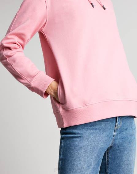 Apparel IE Joules Women Katie Relaxed Hooded Sweatshirt PINK JVVL67