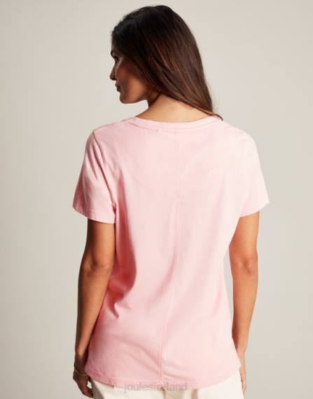 Apparel IE Joules Women Frankie Crew T-Shirt BALLERINA JVVL79