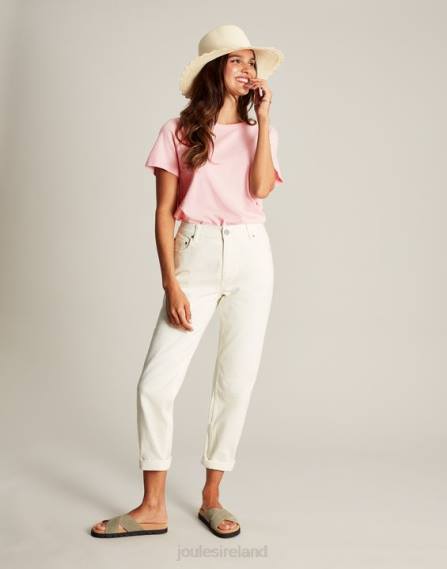 Apparel IE Joules Women Frankie Crew T-Shirt BALLERINA JVVL79