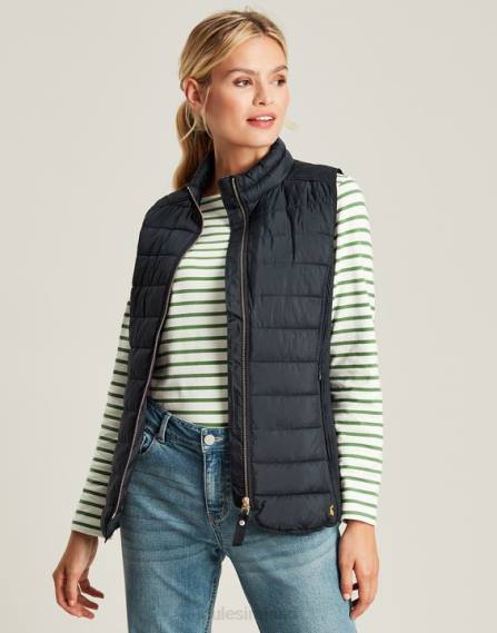 Apparel IE Joules Women Whitlow Vest MARINE NAVY JVVL69